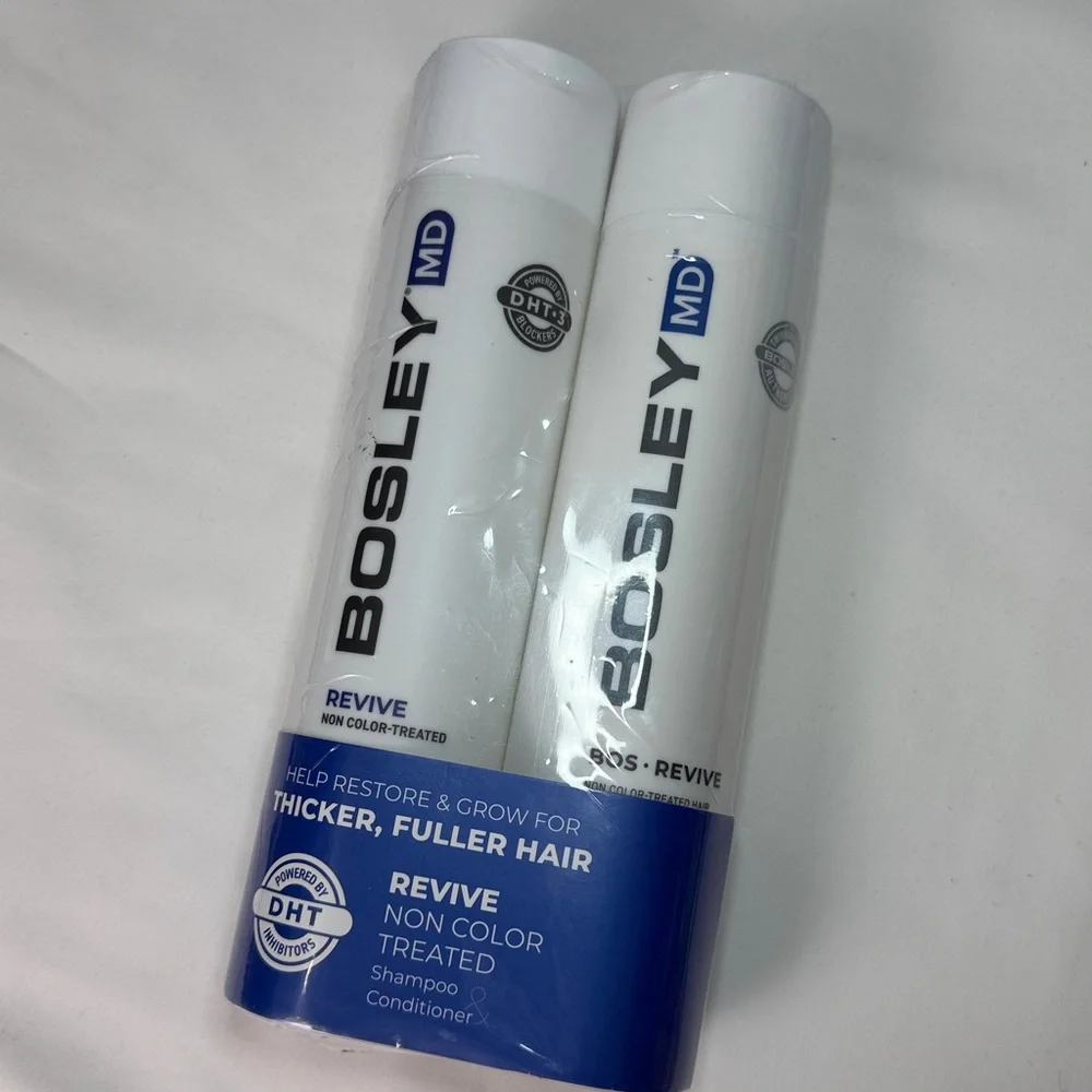Bosley Revive Shampoo and Conditioner Set - Help Restore Thicker, fuller hair‎